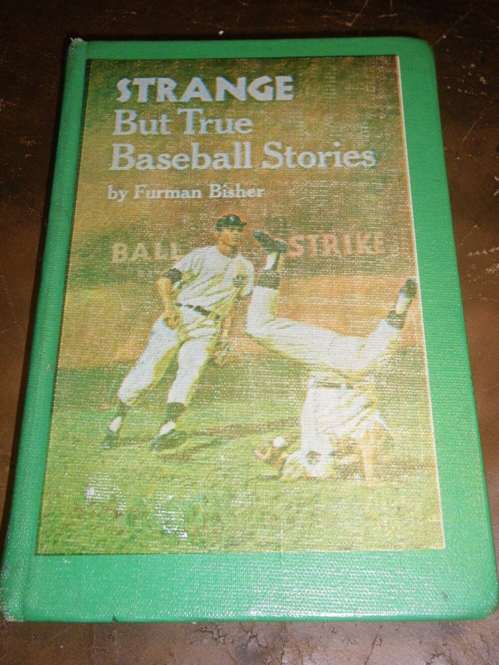 Vintage 1966 Strange But True Baseball Stories by Furman Bisher Hardback Book